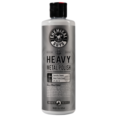 Chemical Guys Heavy Metal Polish 473ml | Oxidation Remover for Metal