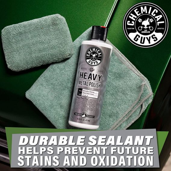 Chemical Guys Heavy Metal Polish 473ml | Oxidation Remover for Metal