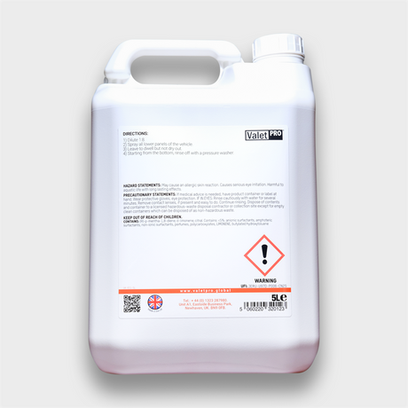 ValetPRO, Citrus Pre Wash 5L | Shop At Just Car Care