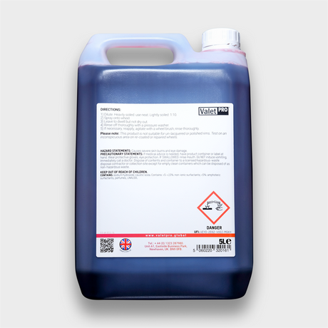 ValetPRO, Bilberry Wheel Cleaner 5L | Shop At Just Car Care