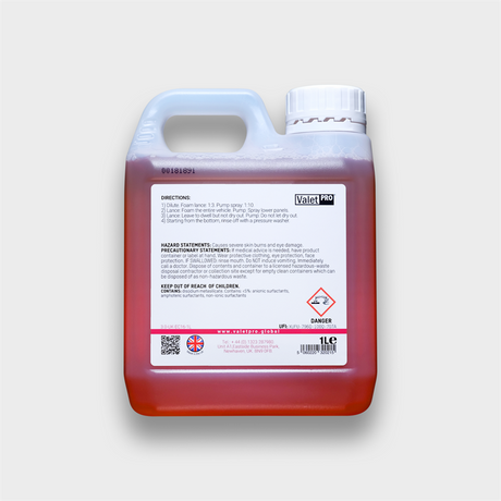 ValetPRO, Snow Foam Combo 2 1L | Shop At Just Car Care
