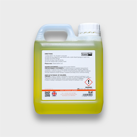 ValetPRO, Advanced Poseidon Car Wash Shampoo 1L | Shop At Just Car Care