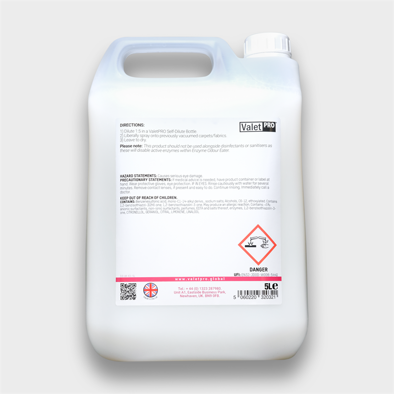 ValetPRO, Enzyme Odour Eater 5L | Shop At Just Car Care