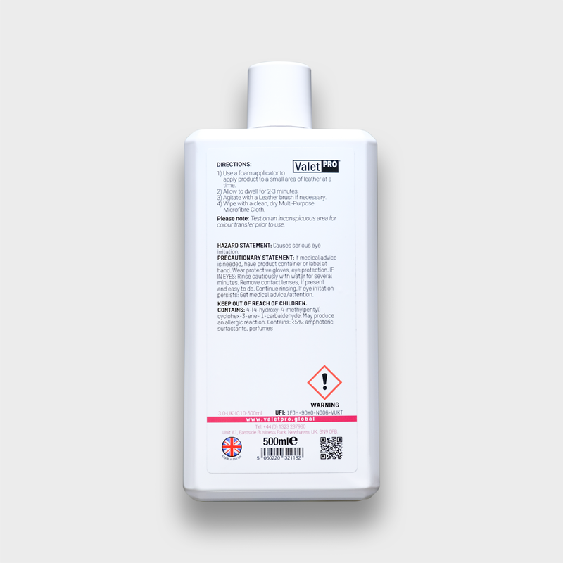 ValetPRO, Leather Soap 500ML | Shop At Just Car Care