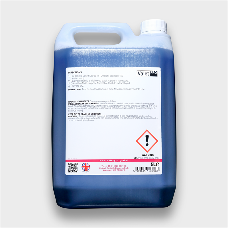 ValetPRO, Advanced Interior Cleaner 5L | Shop At Just Car Care