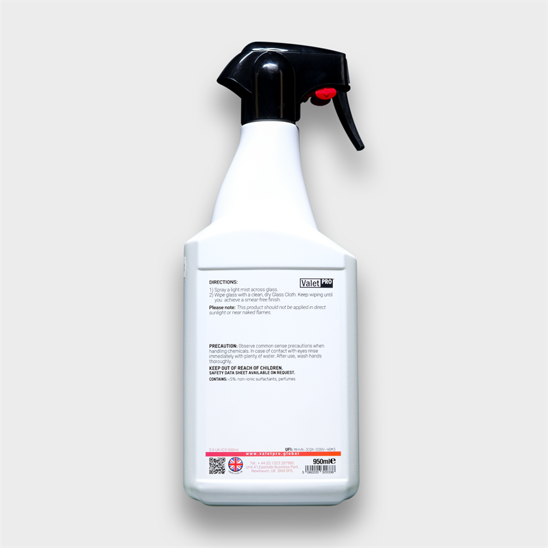 ValetPRO, Glass Cleaner 950ML | Shop At Just Car Care