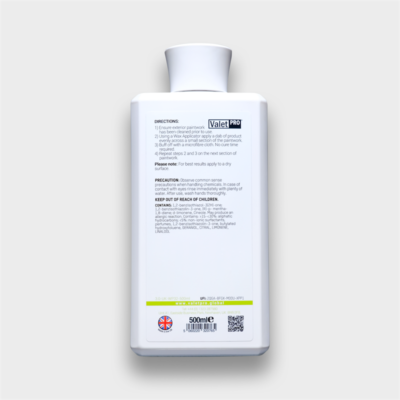 ValetPRO, Indulgent Cream Wax | Shop At Just Car Care