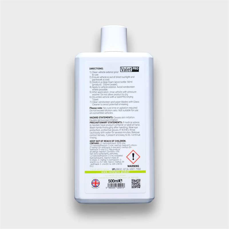 ValetPRO, Snow Seal, 500ml | Shop At Just Car Care