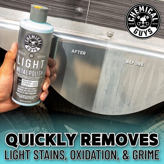 Chemical Guys Light Metal Polish & Wax 473ml