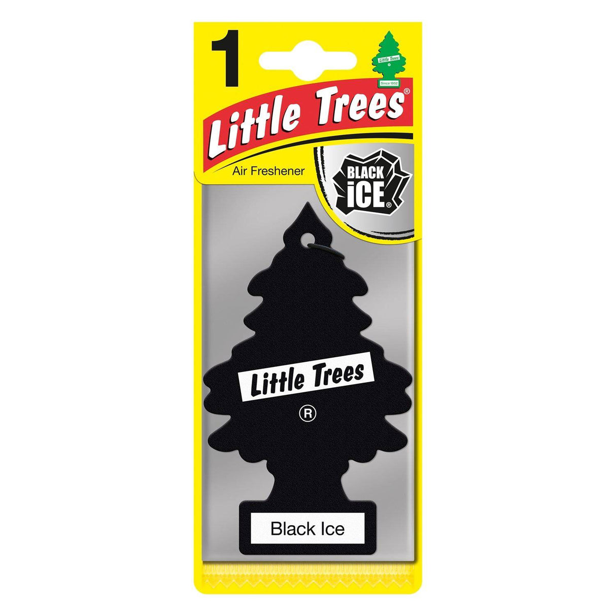 Little Trees Black Ice Scent Air Freshener - Just Car Care 