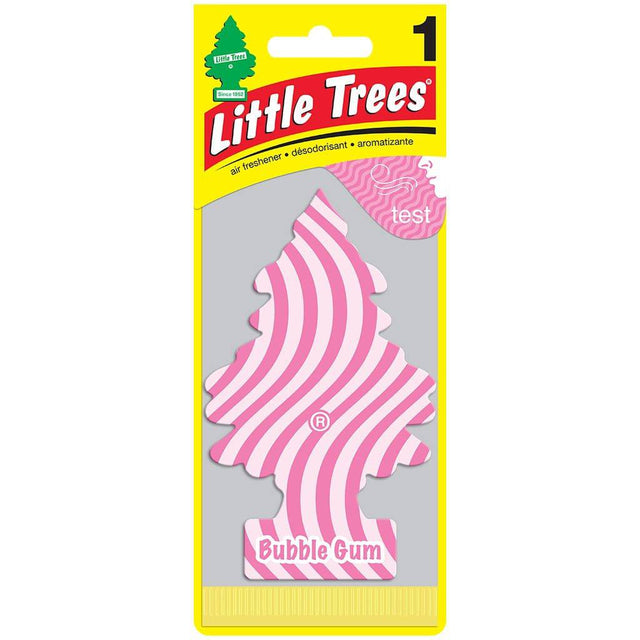Little Trees Bubble Gum Scent Air Freshener - Just Car Care 
