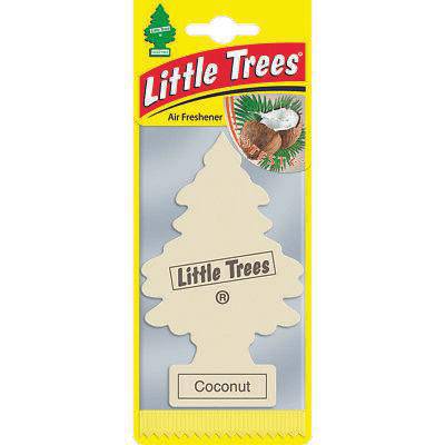 Little Trees Coconut Scent Air Freshener - Just Car Care 