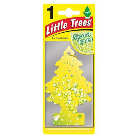 Little Trees Sherbet Lemon Scent Air Freshener - Just Car Care 