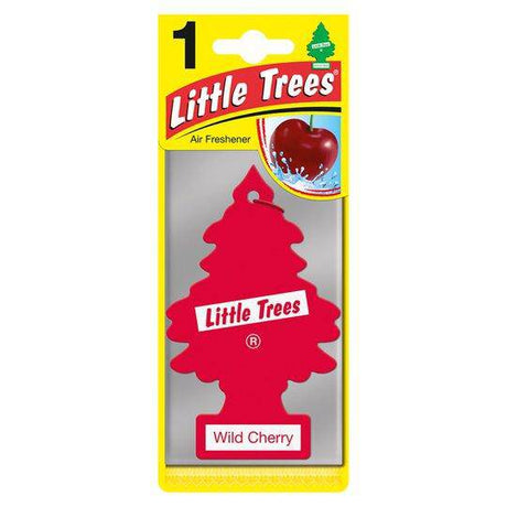 Little Trees Wild Cherry Scent Air Freshener - Just Car Care 