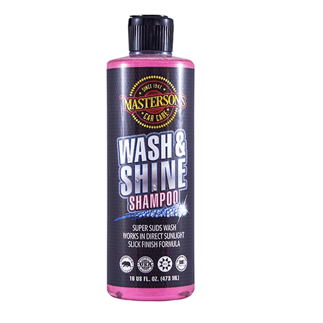 Masterson’s Wash & Shine Premium Shampoo 16oz - Just Car Care 