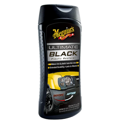 Meguiars Ultimate Black 355ml | Back to Black for all trims