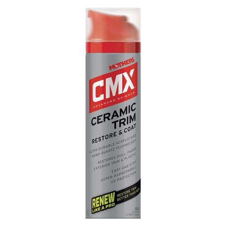 Mothers CMX Ceramic Trim Restorer & Coat 198ml - Just Car Care 