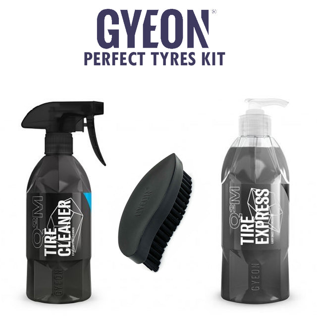 Gyeon Perfect Tyres Kit | Clean & Dress Your Car Tyres