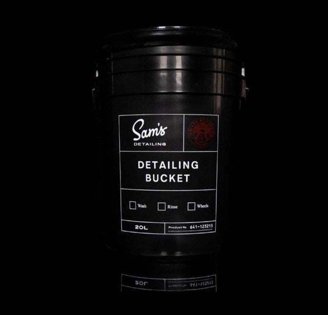 Sam’s Detailing, Detailing Bucket With Grit Guard & Sealing Lid - Just Car Care 