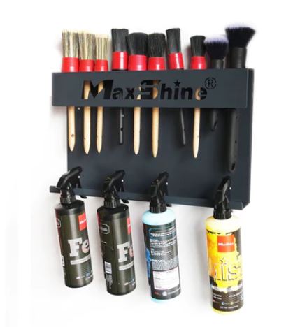 Maxshine Brush and Trigger Bottle Holder | Detailing Storage Holder