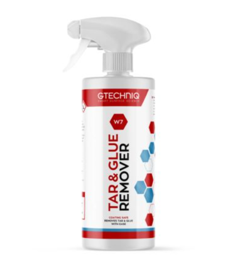 Gtechniq W7 Tar & Glue Remover 500ml | Solvent Based Sticky Remover